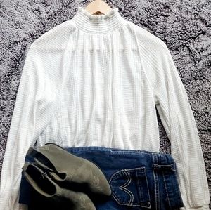 Free People high-neck long sleeve